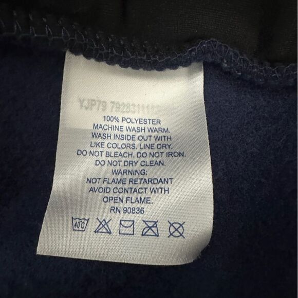 Chicago Bears Port Authority Navy zip up vest w/embroidery emblem size Youth L - Picture 7 of 7